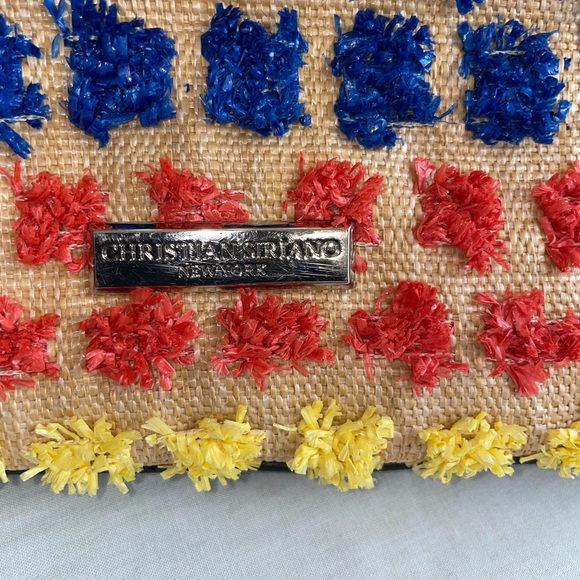 Christian Siriano NY Straw Tote - Picture 4 of 6